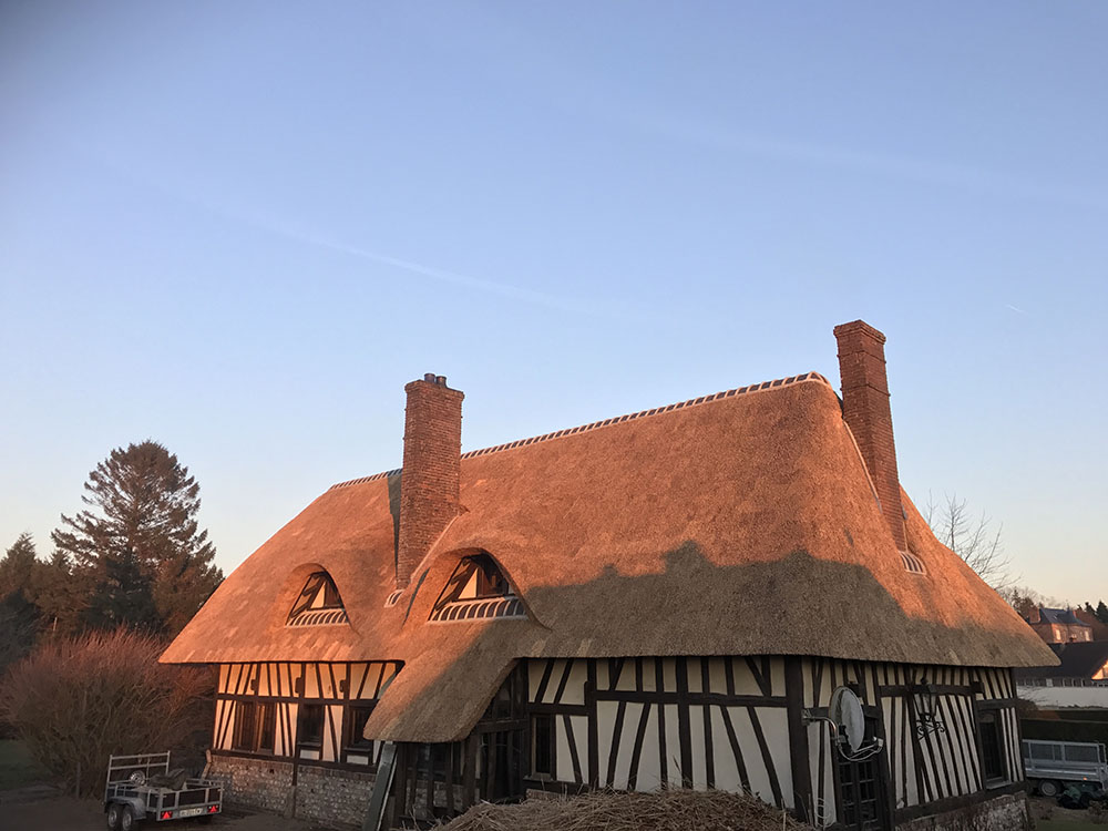 Extension de chamuière en Normandie